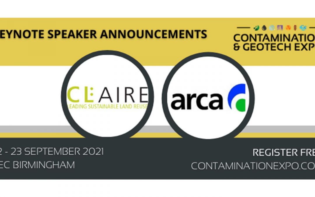 Contamination & Geotech Expo 2021: Keynote Speakers Update