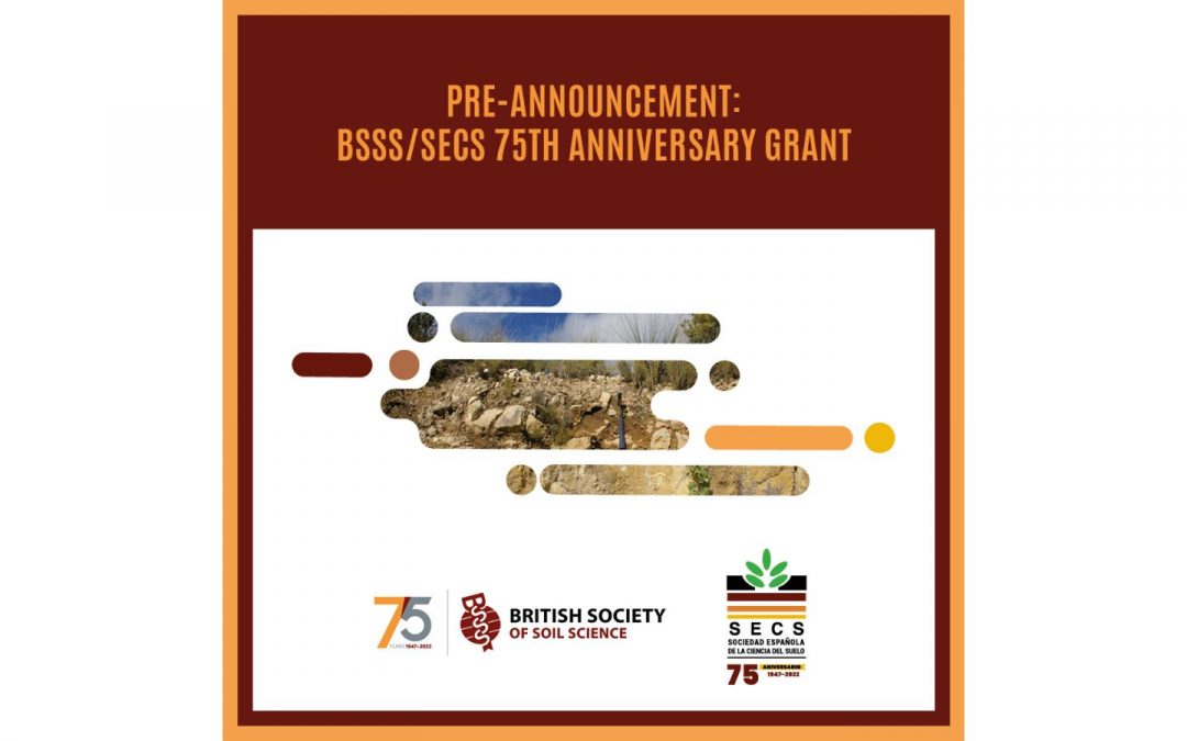 PRE-ANNOUNCEMENT: BSSS/SECS 75TH ANNIVERSARY GRANT
