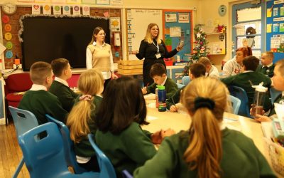 Early Career Members Showcase Importance Of Soil To School In Belfast