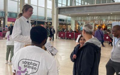 Speaking at Soapbox Science