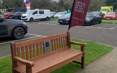 Talking Soil Bench goes on location in Cardiff